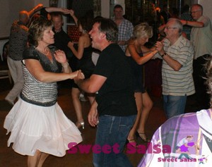 having fun salsa dancing in Preston