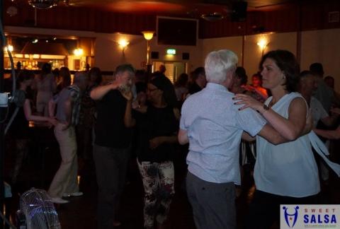 Salsa dancing party at the Canberra Club October 2017