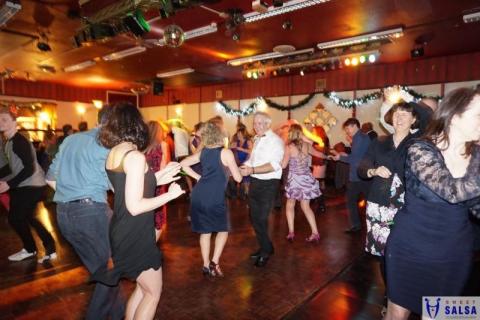 Salsa dancing party at the Canberra Club March 2016