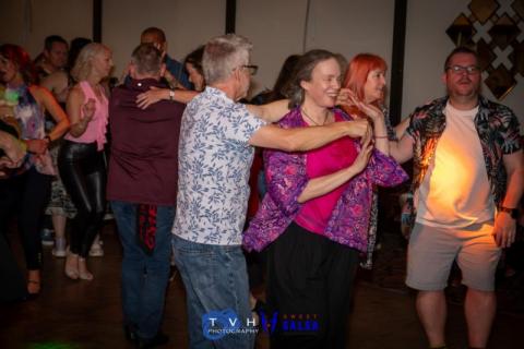 Salsa dancing at the Canberra Club