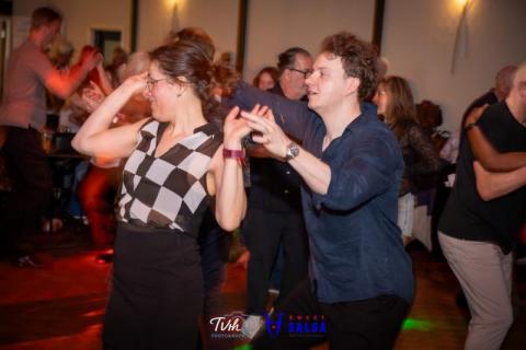 happy couple dancing and smiling happy couple dancing and smiling