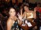 Two female dancers enjoying the party